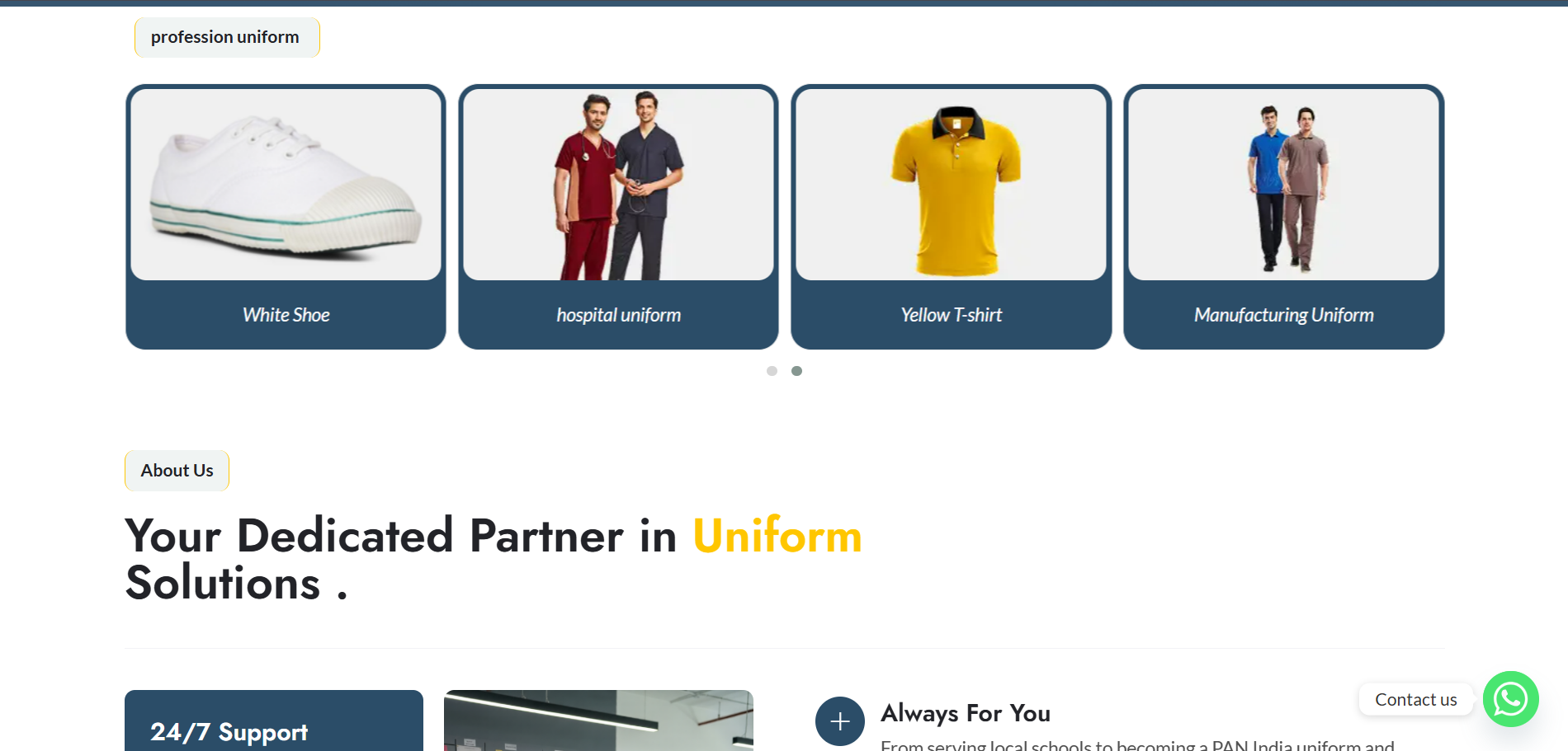 Arman Group Website screenshot 2