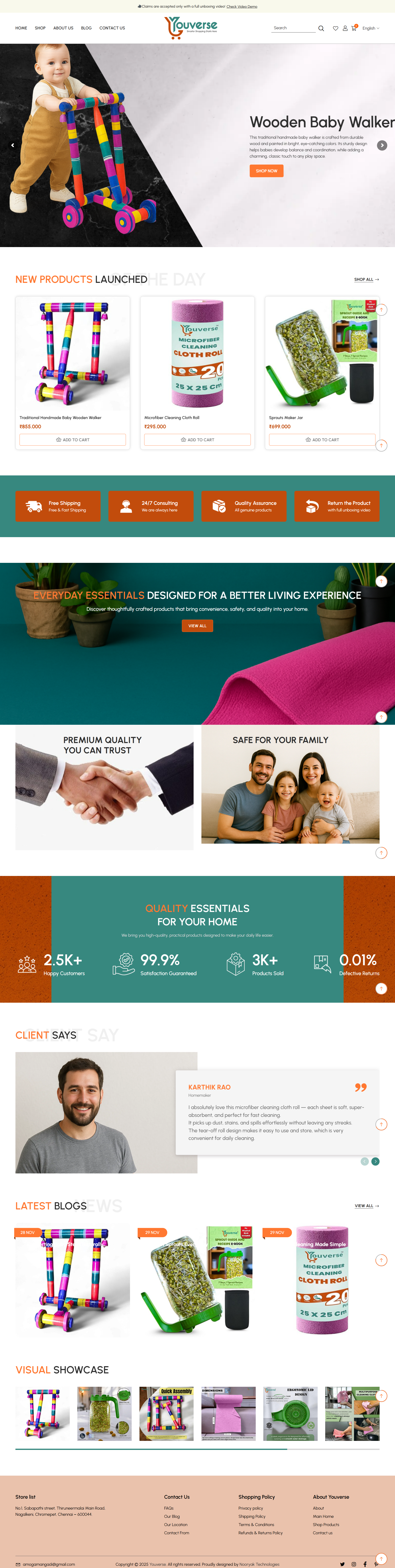 Youverse Ecommerce